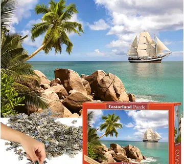 Castorland puzzle jedrenjak 1500kom. - Pribislavec