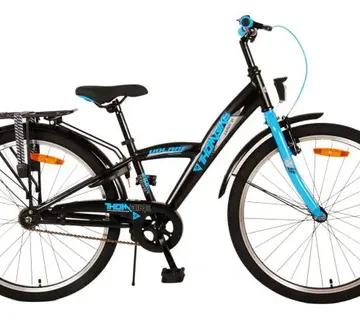 Volare Thombike dječji bicikl 24" crno plavi - Pribislavec