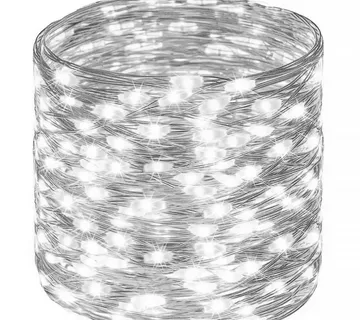 Božićne lampice 300 LED za bor, hladno bijela - Pribislavec