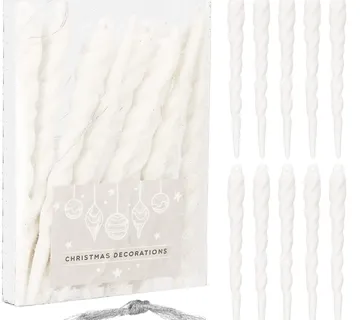 Božićni ukrasi 12 cm – set od 10 komada - Pribislavec