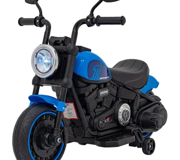 Chopper, motor na akumulator, plavi - Pribislavec
