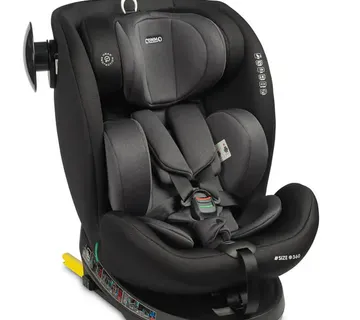 Caretero autosjedalica Commo 40-150cm crna - Pribislavec