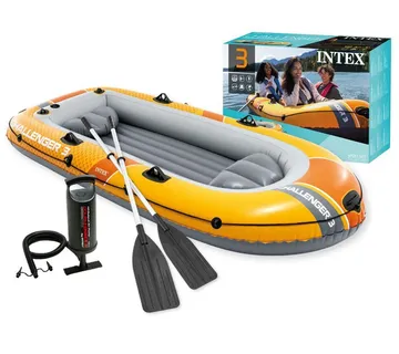 INTEX napuhujući čamac Challenger 3 za 3 osobe, s pumpom i 2 vesla, 66313 - Pribislavec
