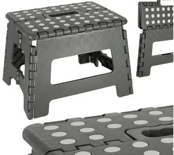 Protuklizni sklopivi tabure 22cm tamno sivi - Pribislavec