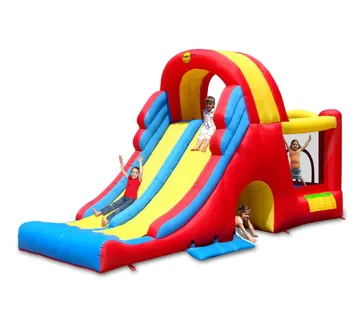 Happy Hop Divovski tobogan Bouncy Castle 9082N - Pribislavec