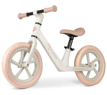 Nukido Light Flee bicikl bez pedala, bijelo rozi - Pribislavec