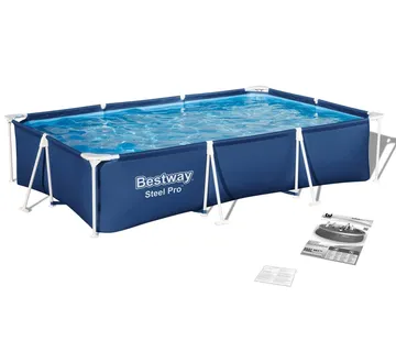 Okvirni vrtni bazen 300 x 201 x 66 cm 5u1 Bestway - Pribislavec