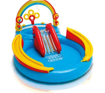 Vodeno igralište, bazen, dječji bazen, tobogan Intex 57453 - Pribislavec