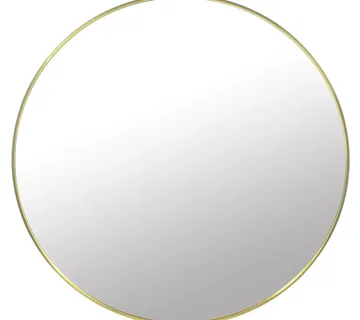 Ogledalo zlatni okvir 50cm - Pribislavec