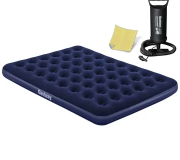 Madrac na napuhavanje 203x152x22 cm s klipnom pumpom Bestway - Pribislavec