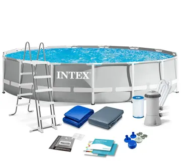 Montažni vrtni bazen 457 x 107 cm 12u1 intex 26724 - Pribislavec