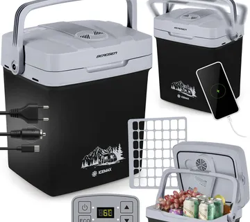 Berdsen Icemax putni hladnjak 26 litara s ECO načinom rada - crni - Pribislavec