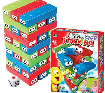 Woopie društvena igra " Kula ljuljačka s jenga blokovima " 4+ - Pribislavec