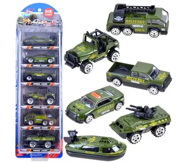 Set 6 metalnih vojnih vozila - Pribislavec