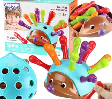 Woopie ježić sorter za učenje brojeva i boja - Pribislavec