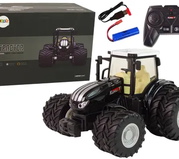 Traktor na daljinsko upravljanje R/C 2.4G Metal crni - Pribislavec