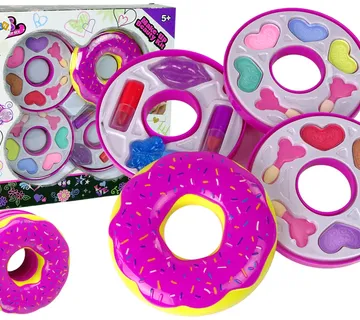 Set kozmetike paleta sjenila i ruževa Doughnut - Pribislavec