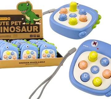 Arkadna igra pogodi gumb dinosaur plavi - Pribislavec