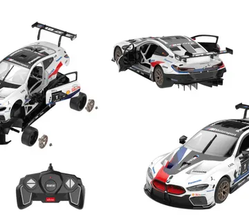 Rastar BMW M8 GTE na daljinsko upravljanje 1:18 bijeli - Pribislavec