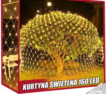 Zavjesa 160LED božićna svjetla s daljinskim upravljačem - Pribislavec