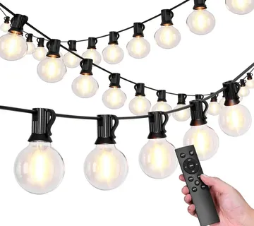 Vrtni svjetlosni lanac girlanda 25 × LED, 15 m, 9 načina rada, vanjska rasvjeta 9 W - Pribislavec