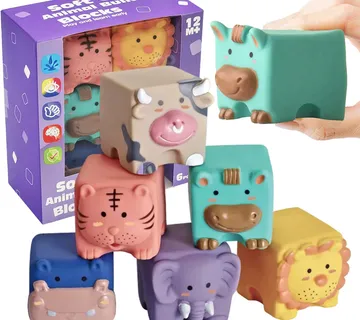 Woopie senzoričke kocke, životinje 6 el. - Pribislavec