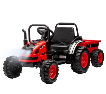 Vozilo na akumulator Traktor s prikolicom Farmer Red - Pribislavec