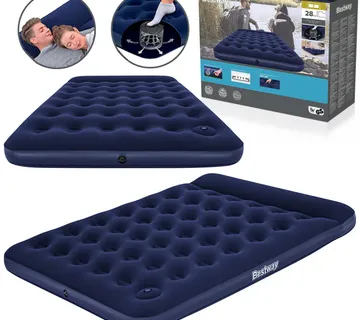 Bestway madrac na napuhavanje Air Mattress Queen s nožnom pumpom 67226 203x152cm - Pribislavec