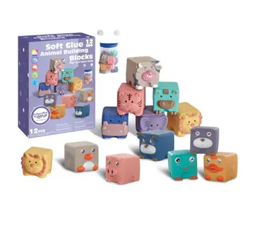 Woopie senzoričke kocke, životinje 12 el. - Pribislavec