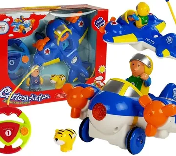 Dječji R/C zrakoplov na daljinsko upravljanje plavi - Pribislavec