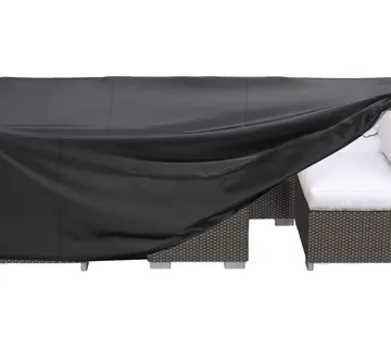 Navlaka za vrtni namještaj 150 x 250 x 60 cm crna - Pribislavec