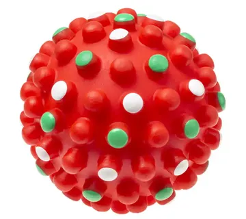 Tullo loptica grickalica za pse 11,4cm crvena - Pribislavec