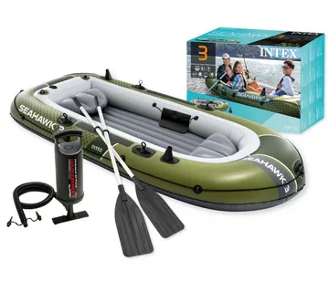 INTEX napuhujući čamac Seahawk 3 za 3 osobe, s pumpom i 2 vesla, 66333 - Pribislavec