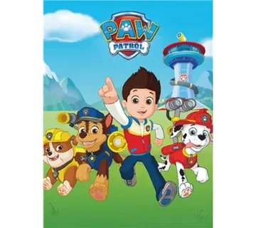 Paw Patrol dekica za djecu od flisa 100 x 140 cm - Pribislavec