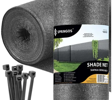 Mreža za sjenu svijetli antracit 185 gsm 1,7 x 10 m - Pribislavec