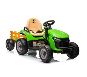 Traktor na akumulator BBH030 zeleni - Pribislavec