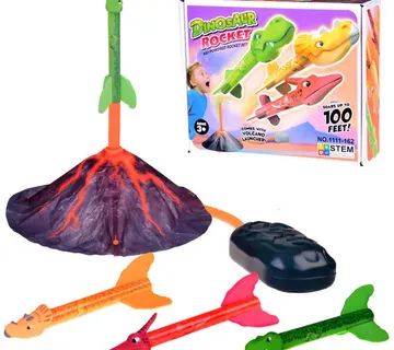Set za bacanje dinosaura u obliku vulkana - Pribislavec