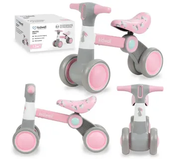 Dječji bicikl bez pedala Petito Bunny roza - Pribislavec