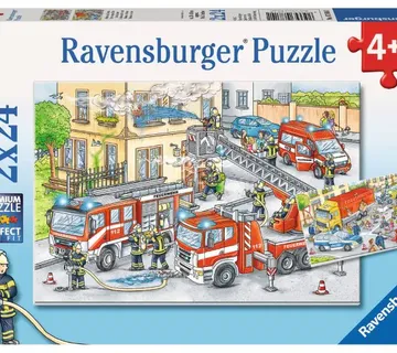 Ravensburger Puzzle nesreća u gradu 2x24kom - Pribislavec