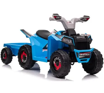 Quad na akumulator s prikolicom XMX630T plavi - Pribislavec