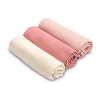 Muslin pelena uniforma roza (pakiranje - 3 kom) - Pribislavec