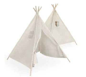 Indijanski šator za djecu Tipi Wigwam Lan i drvo 135cm - Pribislavec