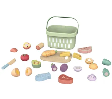 Tooky Toy drveni set za rezanje hrane - Pribislavec