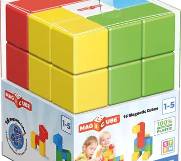 Geomag Magicube kocke u punoj boji, 16 kom - Pribislavec