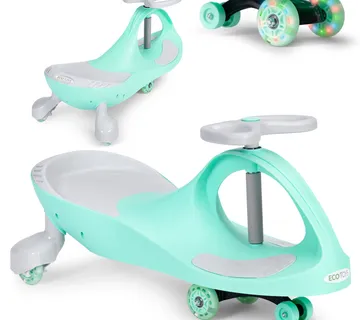 Ecotoys guralica sa led kotačima - tirkizni - Pribislavec
