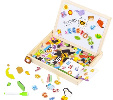 EcoToys 2u1 edukacijski set s pločom 176 elemenata - Pribislavec