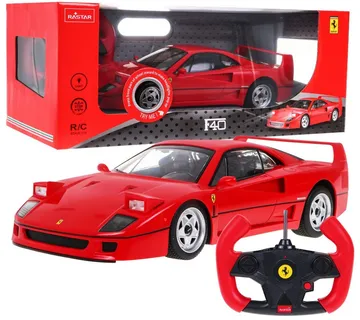Rastar Ferrari F40 na daljinsko upravljanje 1:14 crveni - Pribislavec