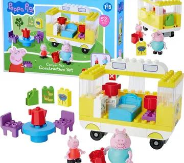 Peppa Pig kamper s kockicama 52kom - Pribislavec