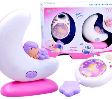 2u1 set - noćna lampa i prijenosna glazbena kutija za bebu - Pribislavec