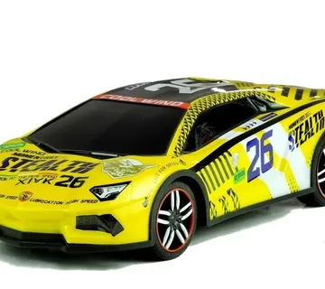 Trkaći sportski automobil R/C s daljinskim upravljačem - žuti - Pribislavec